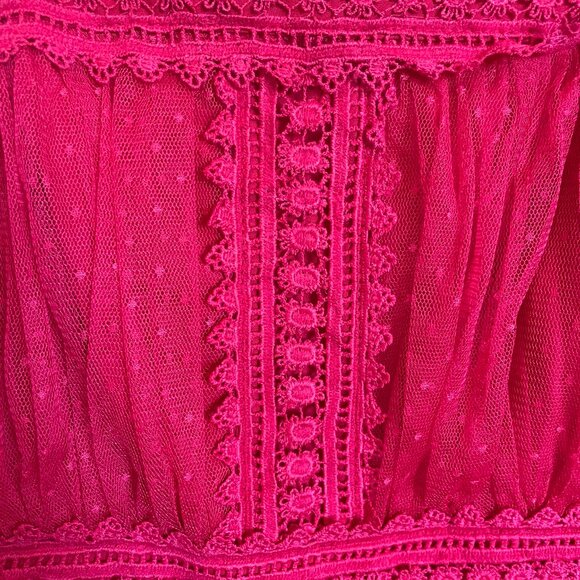 Lulu's tulle red dress - Picture 2 of 7